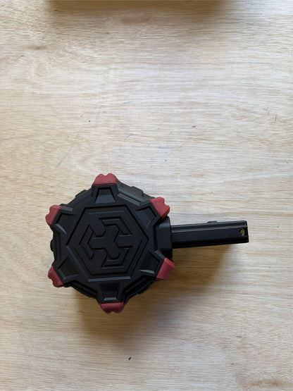 [Boneyard] Armorer Works Custom Adaptive Drum Mag (AW-DRMG05 - AR Series) - Holds gas - feeds - untested in gun.