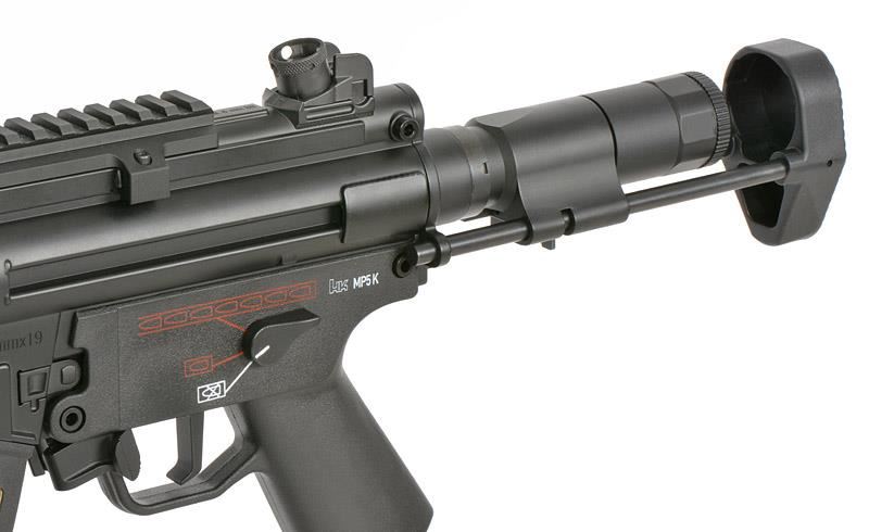 H&K MP5 RIS Full Metal AEG with Eshooter ETU GEN-2 (Umarex/Cyma - Black - CM041L)