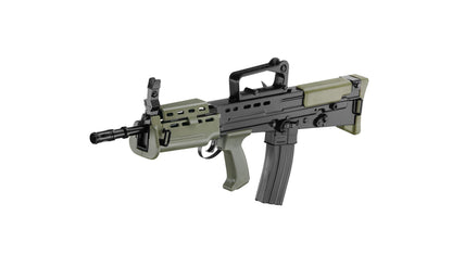 ICS L85A2 SA80 Bullpup AEG Rifle - Black - GEN.2 FET System/QD Spring (Carbine Short - ICS-87NU)