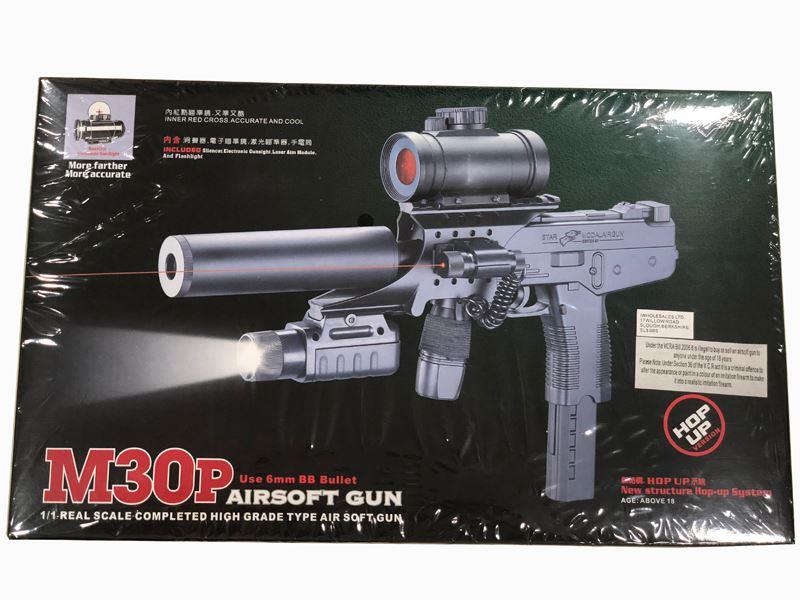 Double Eagle M30P Sub Machine Spring Pistol Value Pack