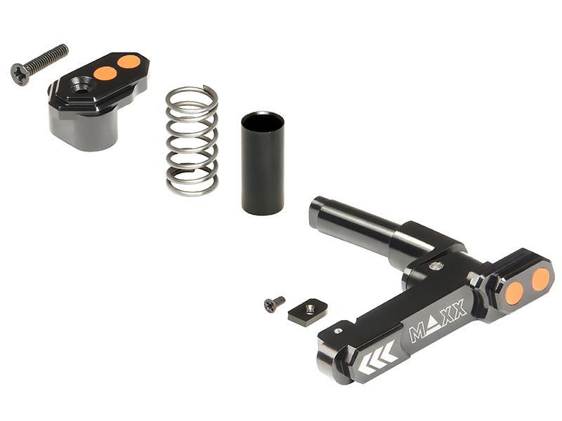 Maxx Model CNC Aluminum Advanced Magazine Release (Style B) (Black)