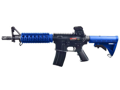Golden Eagle M4 RIS CQB Gas Blowback Rifle (Blue - MC6624)