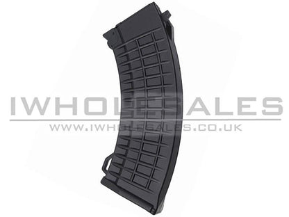 Cyma AK74/AK-105 500 Roud HI-CAP Magazine (Black - Grooved)
