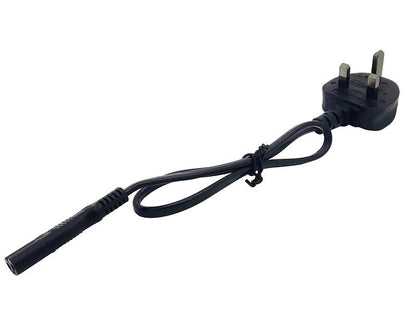 ACM Lipo Charger Power Lead (UK - 0.5m - Black)