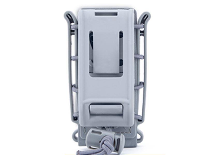Big Foot Pistol Fast Magazine Pouch (Polymer - Adjustable Elasticated Retention - Urban Grey)