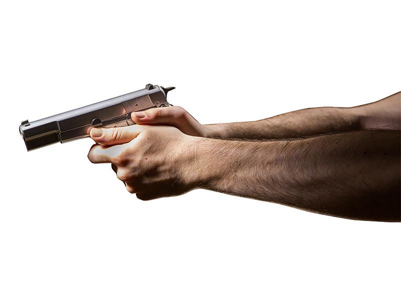 WE Hi-Power Browning MK3 Gas Blowback Pistol (Silver)