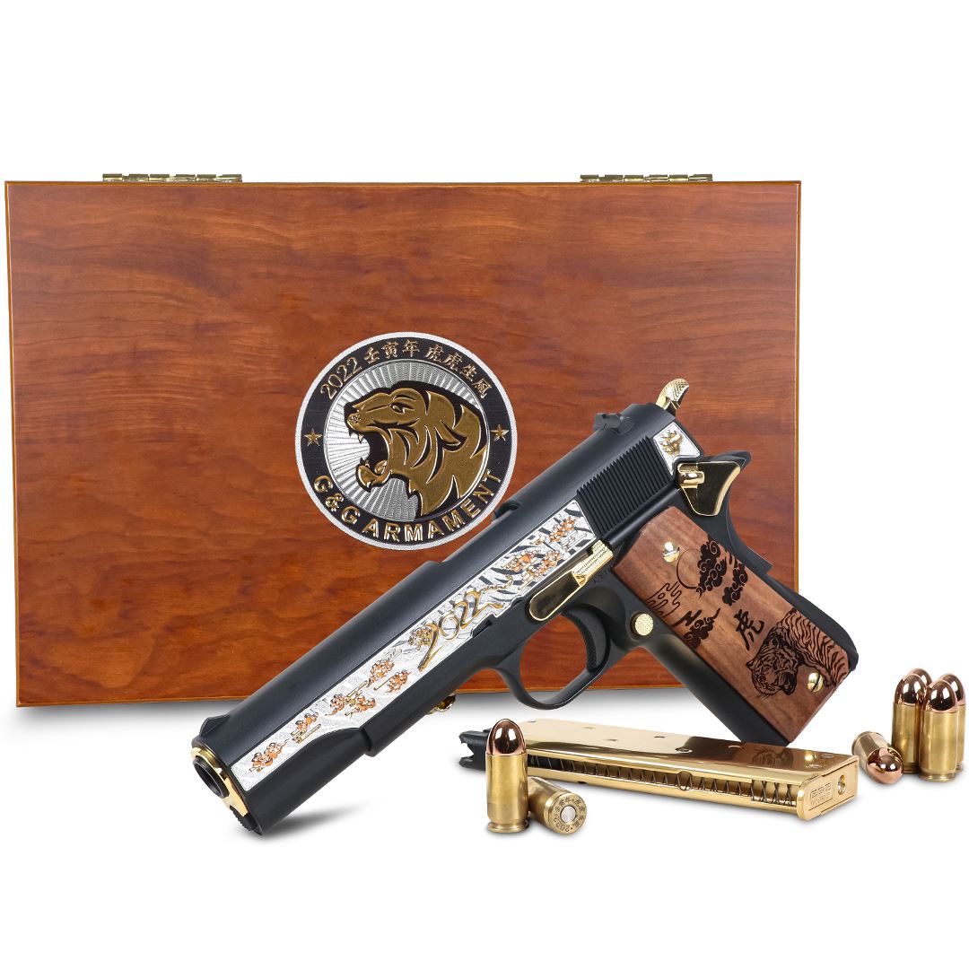 G&G PISTOL GBB GPM1911 IWO JIMA (GAS-M45-IWO-BBB-ECM)