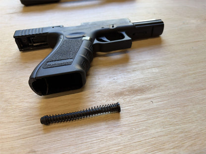 [Boneyard] Well 17 Series Dual Power Pistol (G197) - Front of slide snapped - missing 1 mag - case inc