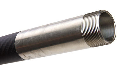 Ares Amoeba Striker Series Carbon Fibre Wrapped Outer Barrel (Steel Outer Barrel - Short - 310mm - AS-OB-003-S)