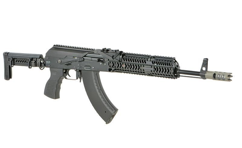 Cyma Platinum AKM Tactical AEG Rifle with Eshooter ETU GEN-2 (Black - CM113)