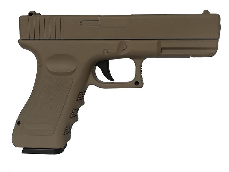 ACM 17 Series Spring Pistol (Full Metal - Tan - V20)
