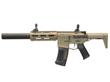 Ares Amoeba Short Honey Badger with Extended Silencer (AM-014-DE - Tan) - HPA Engine Pre-Installed