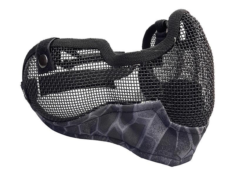 ACM V2 Strike Steel Full Face Mask (Covers up to the Ear - Urban Grey/Camo)