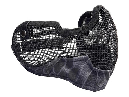 ACM V2 Strike Steel Full Face Mask (Covers up to the Ear - Urban Grey/Camo)