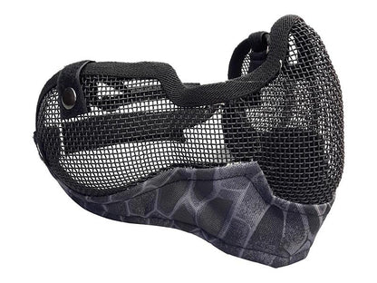 ACM V2 Strike Steel Full Face Mask (Covers up to the Ear - Urban Grey/Camo)