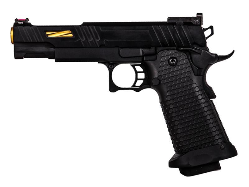 Golden Eagle Hi-Capa 5.1 Custom Series (Gold Barrel - Black - 3336)