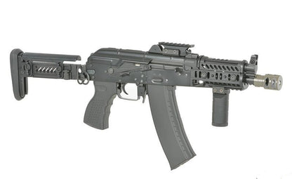 Cyma Platinum AKS74U Tactical AEG Rifle with Eshooter ETU GEN-2 (Black - CM113A)