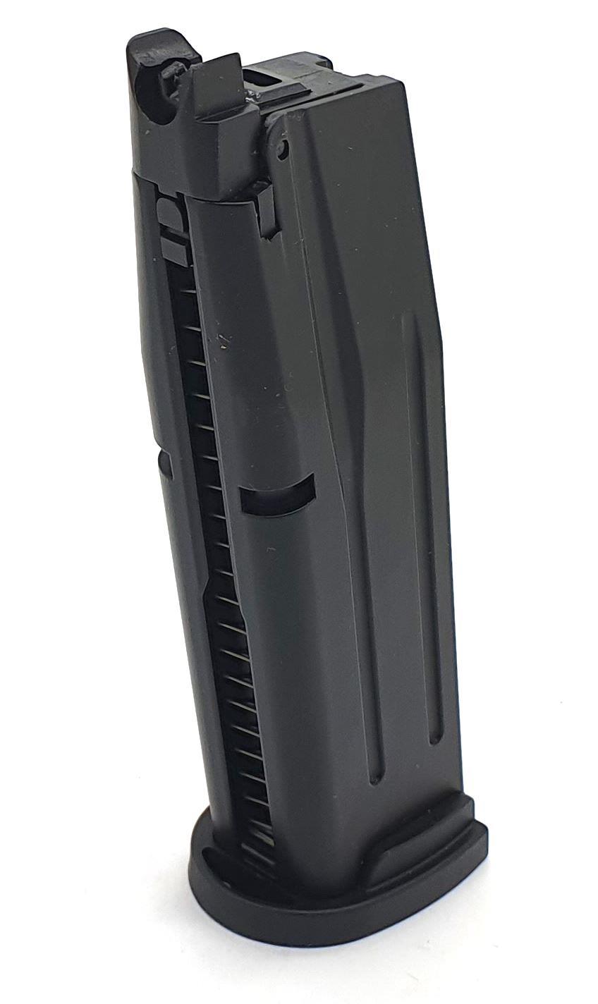 AEG F18 Gas Blowback Pistol (Black)