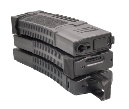 Ares Amoeba M4 P-Mag Magazine 140 Rounds Nylon with Metal Internals (Black - AM4-140-10-BK)