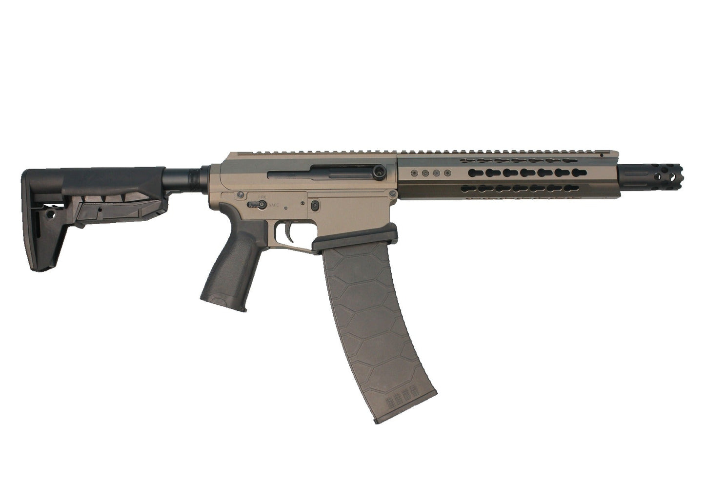 Double Bell JW4 Dracarys aka Dragon Fire Style AEG Rifle (Metal - 040)