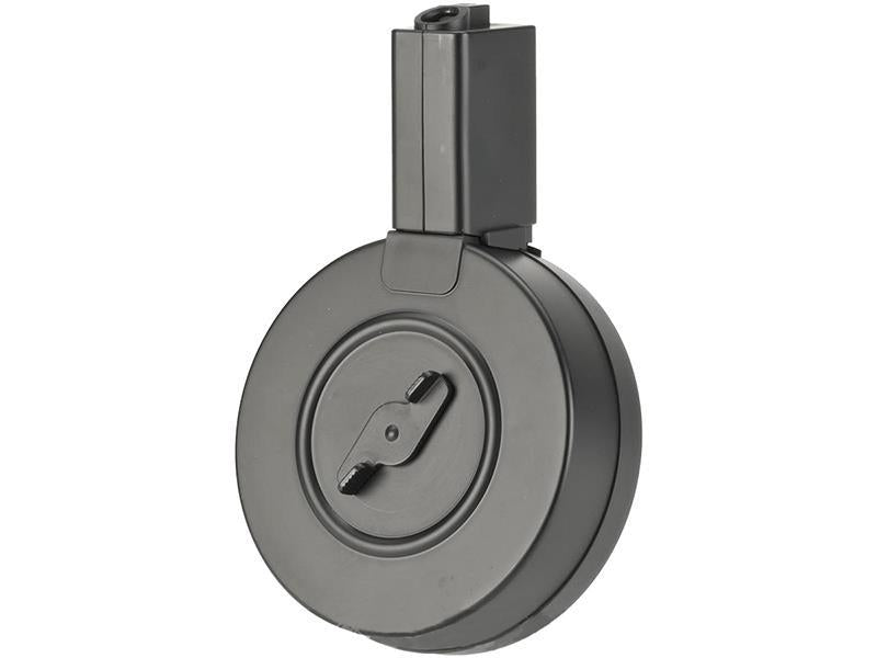 Echo1 GAT SMG AEG Drum Magazine (550 Rounds - MAG-ECHO GAT DRUM)