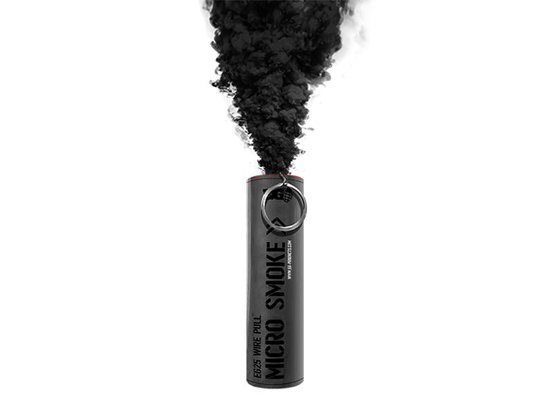 Enola Gaye EG25 Wire Pull Micro Smoke Grenade (EG25BK - Black)