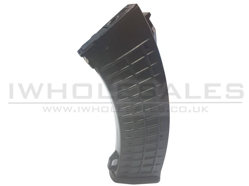 Battleaxe Mid-Cap Magazine AK Waffle 110 Rounds (B18B - Black)