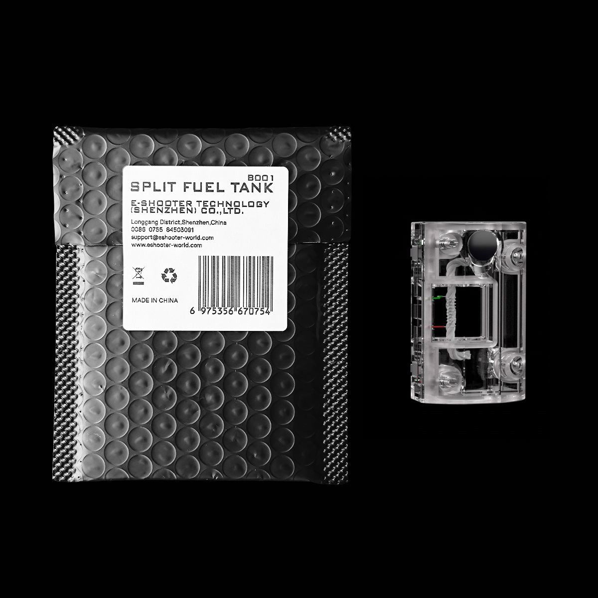 E-Shooter Flare Smoky V900 Replacement Split Oil Tank (B001)
