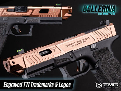 TTI JW Series Ballerina Gas Blowback Pistol (R34-3 Black - CNC - EMG/Army)