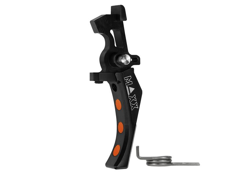 Maxx Model CNC Aluminum Advanced Speed Trigger (Style D) (Black)