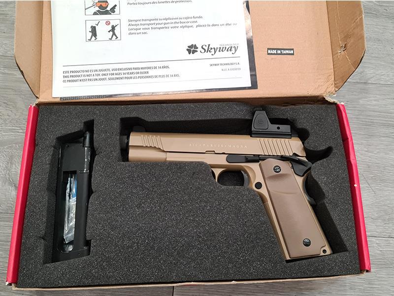 Secutor - Rudis Magna - 1911 - VII Custom Pistol (Co2 Powered - Gas Ready - Tan12)