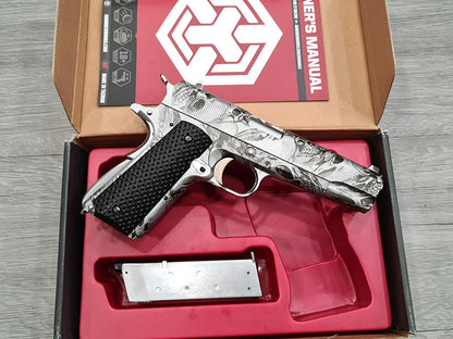 Armorer Works Custom Skull Double Barrel 1911