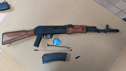 SRC SR74 Gas Blowback Rifle (Long - Hard Stock - Black - GB-203TM)