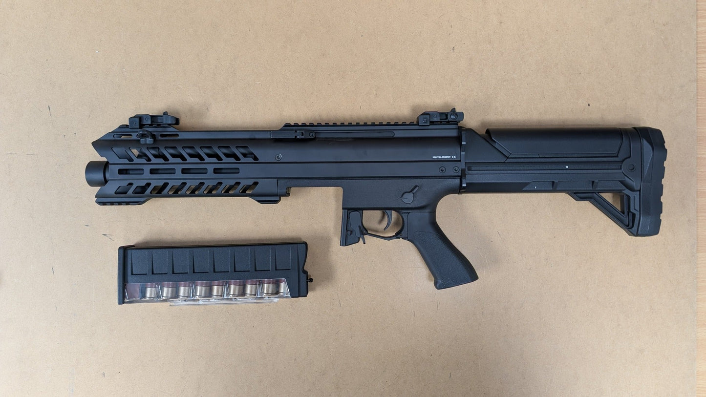 EMG SGR-12 AEG Electric Shotgun (by Cyma - 3-Round - Black - CM.102)
