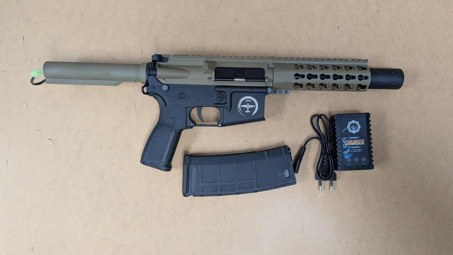 Saigo Defence KENJI Zero Fighter AEG Rifle (Short - Inc. LIPO Battery and Charger)