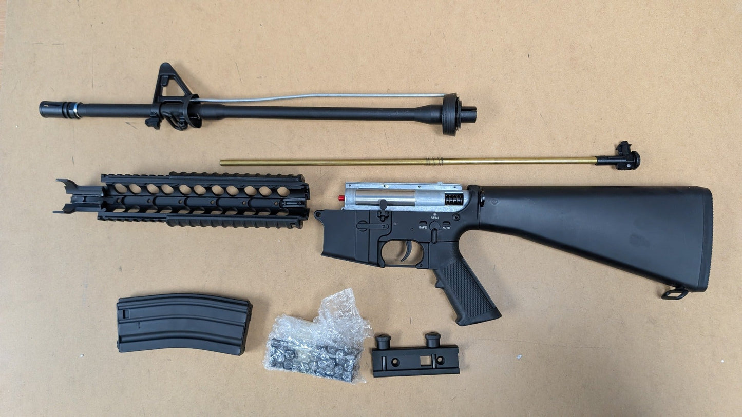 Double Bell M16A4 with Grenade Launcher (Full Metal - Black - 055+)