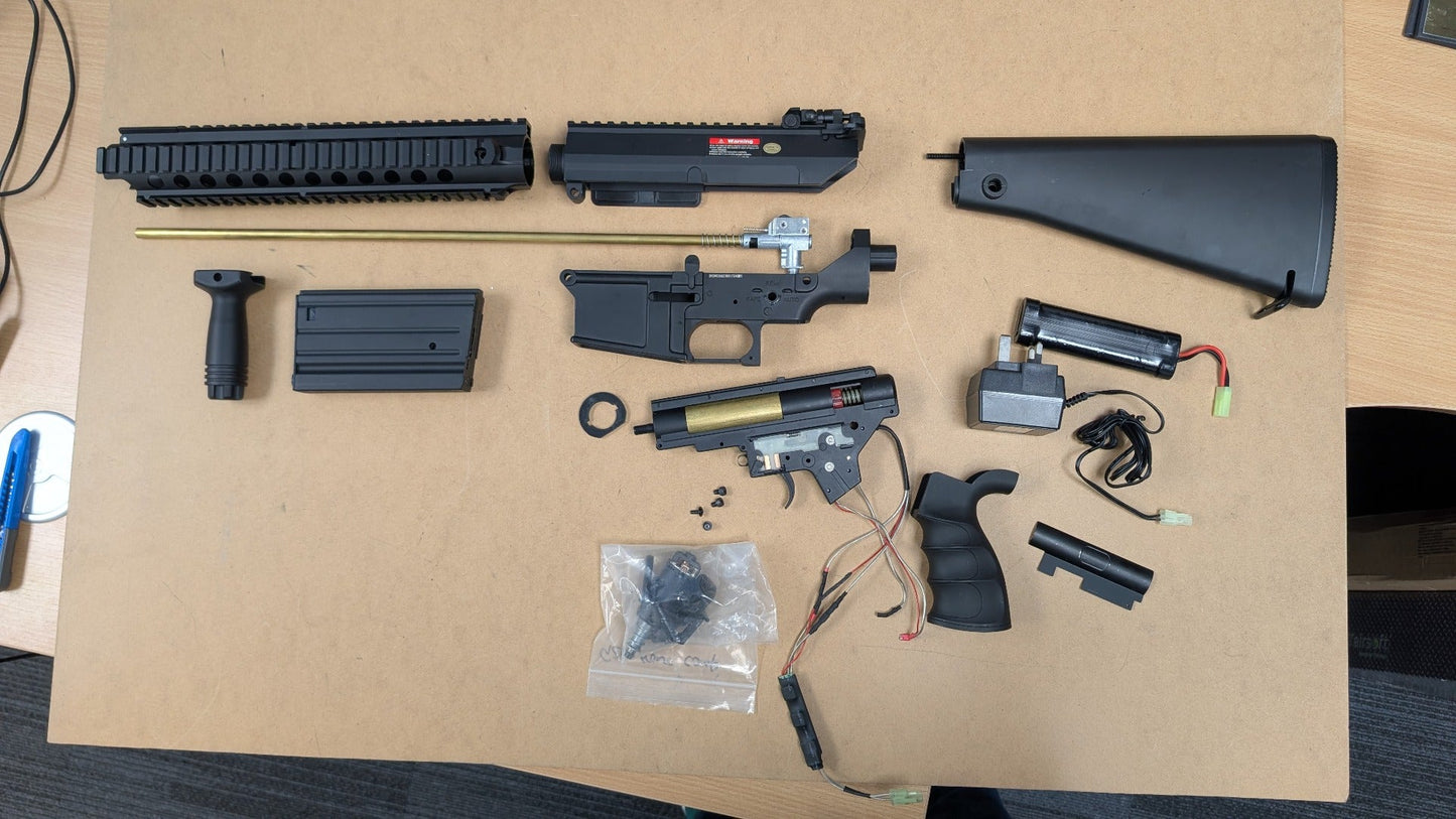 Golden Eagle SR25 AEG (with Mosfet, Battery & Charger - Metal - FB6652)