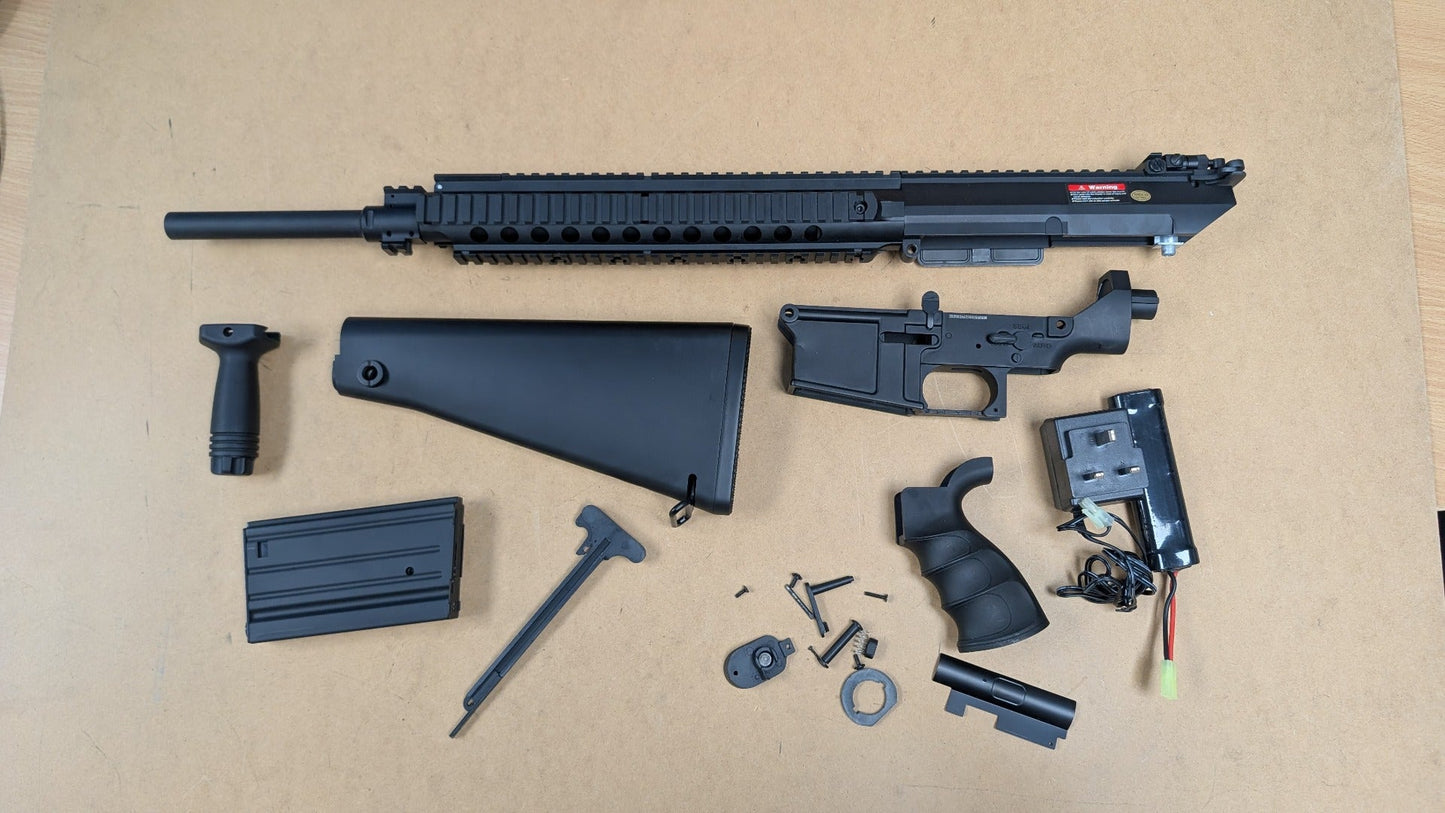 Golden Eagle SR25 AEG (with Mosfet, Battery & Charger - Metal - FB6652)