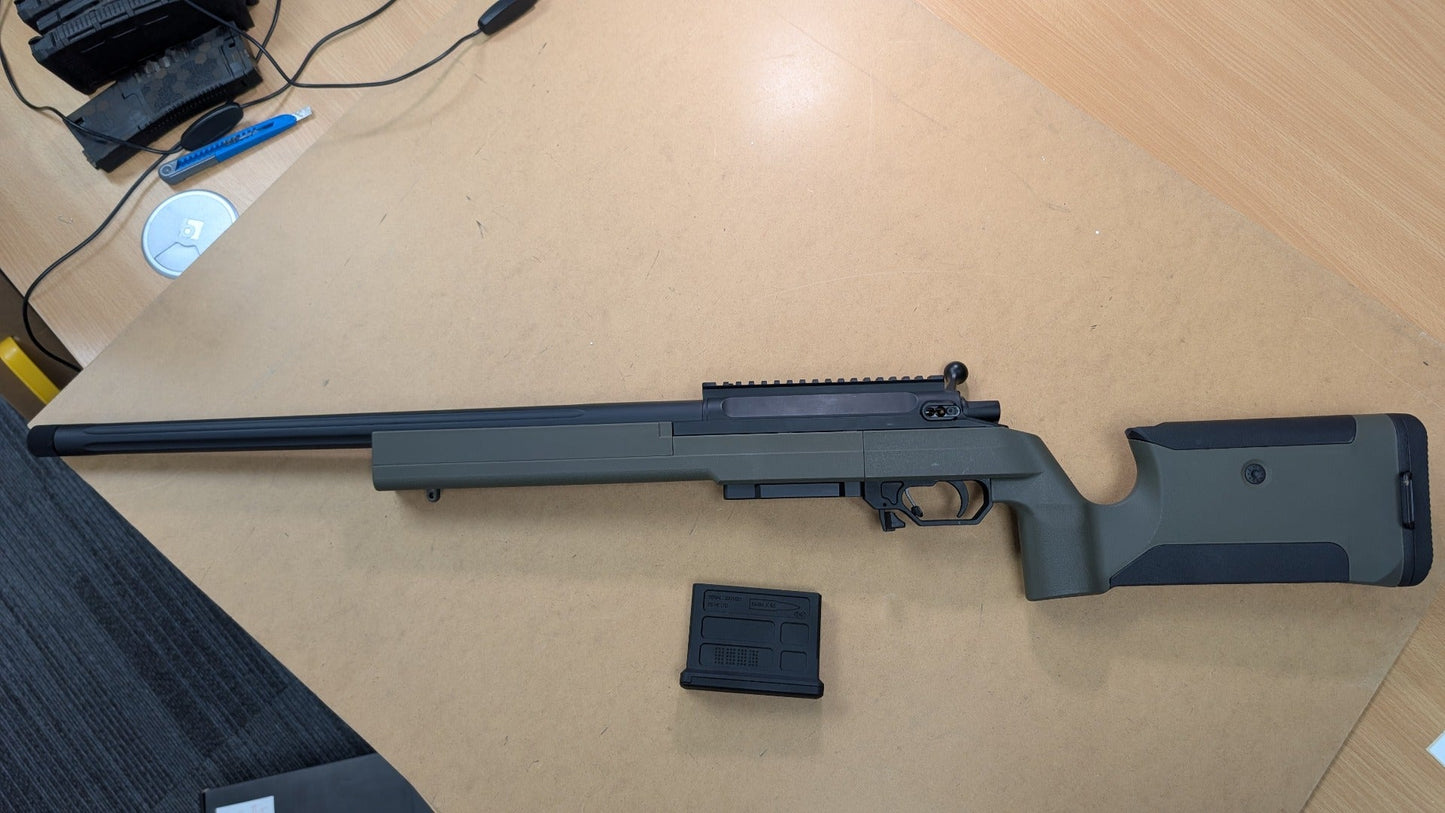 EMG Helios EV01 Bolt Action Sniper Rifle by ARES (Green/OD - EV01-OD)
