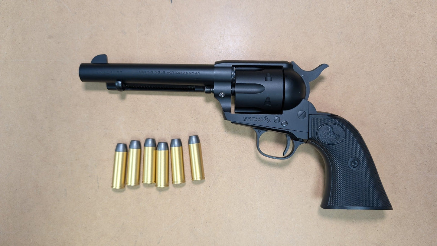 Tokyo Marui SAA.45 Artillery Revolver (Spring Powered - Black)