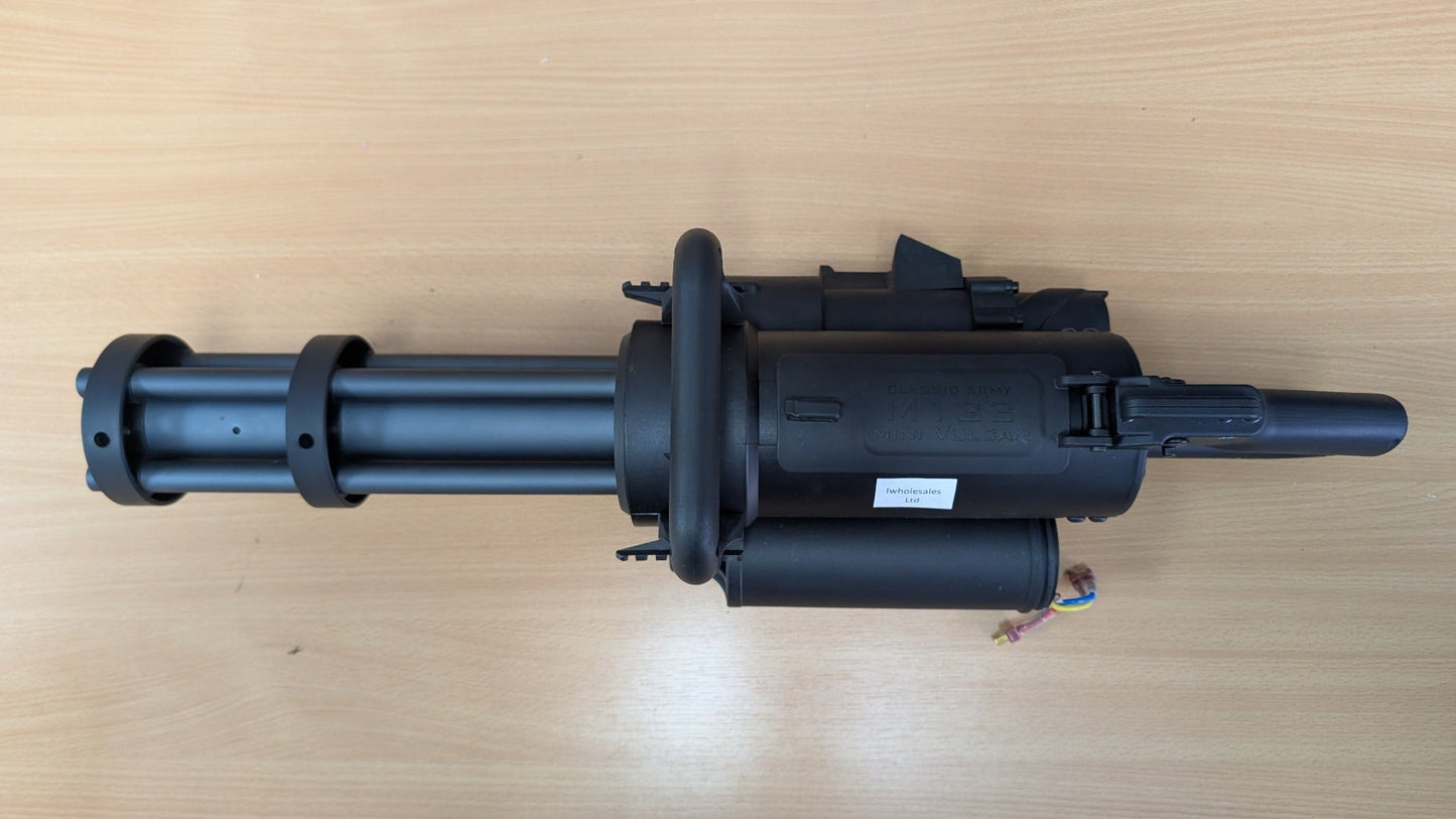 Classic Army M133 Micro Gun Mini Gun (Electric Powered - Black - S019M)
