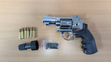 Hwasan Revolver 2.5inch Co2 Air Pistol (4.5mm- Silver - Full Metal)