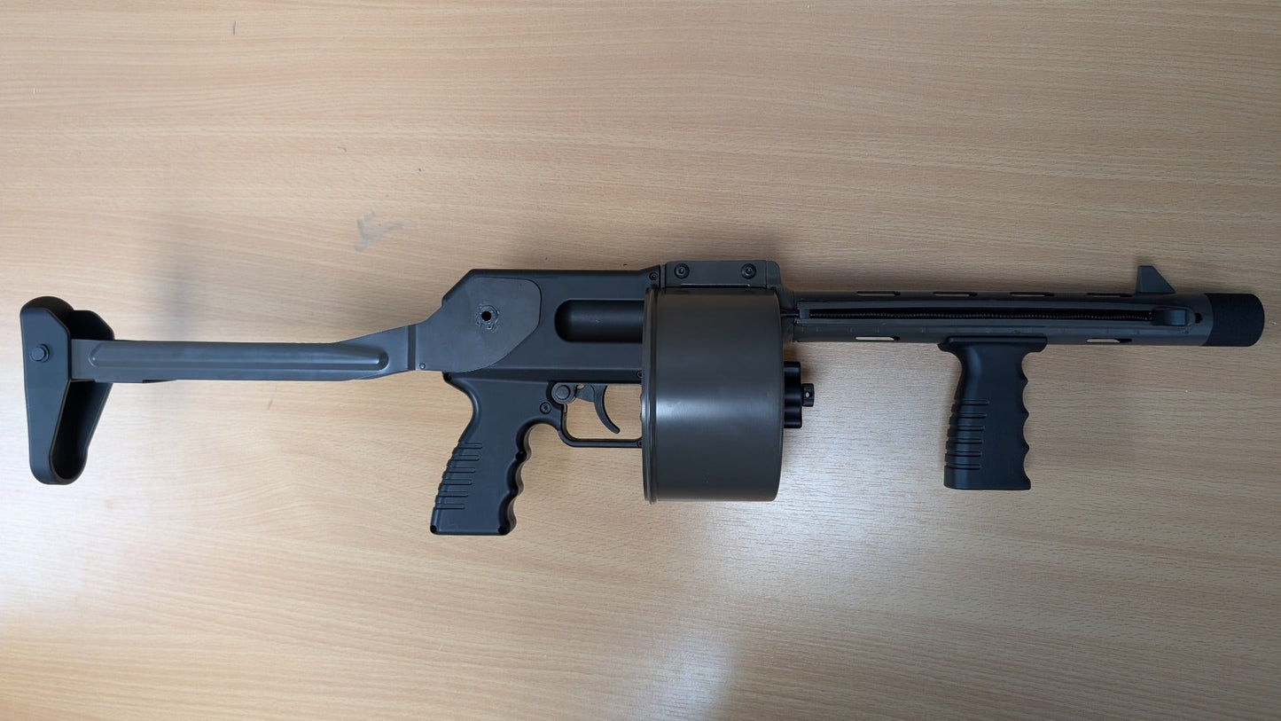 APS Striker-12 "Street Sweeper" CO2 Powered Airsoft Shotgun (MK2 - Inc. 12 Shells)
