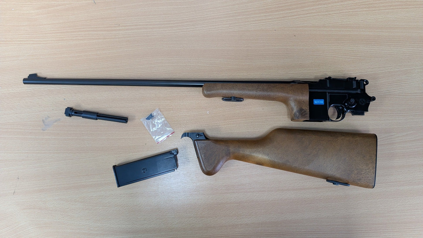 WE 712 Carbine Gas Blowback Rifle (Black - Long - WE-R-712)