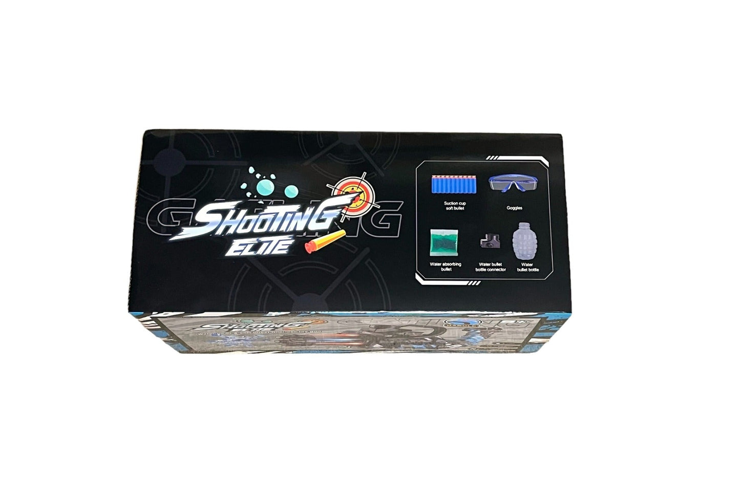 Gel and Foam Blaster - Mini Micro Gun - 3:4 Scale - Colours May Vary - Includes Battery and Charger