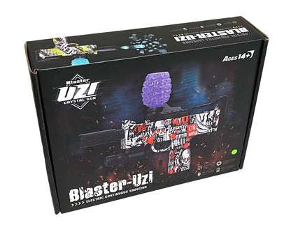 Gel Blaster - SMG9 with Silencer - 2:3 Scale - Colours May Vary - Includes Battery and Charger