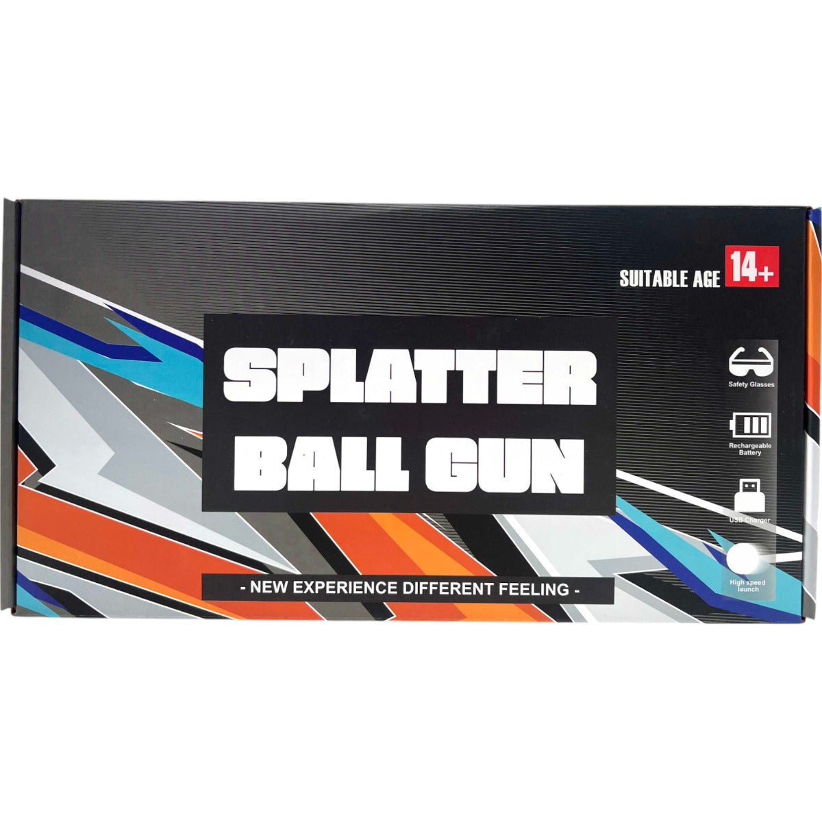 Gel Blaster - AK with Silencer - 3:4 Scale - Colours May Vary - Includes Battery and Charger