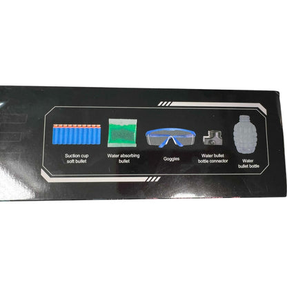 Gel Blaster - Alien with Silencer - 3:4 Scale - Colours May Vary - Includes Battery and Charger
