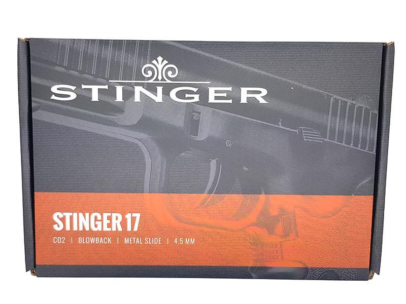 Stinger 4.5mm/.177 17 Series Co2 Pistol Blowback (Metal Slide - 4.5mm)