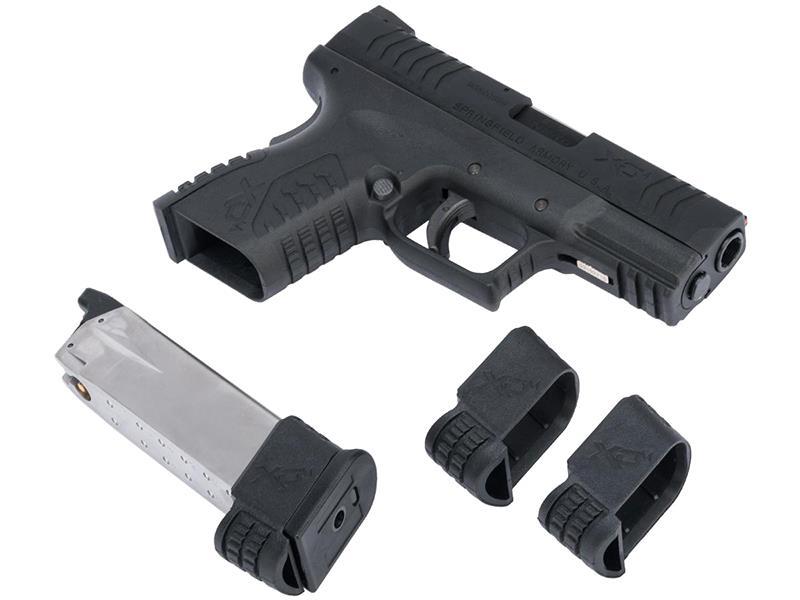 Springfield Armory 3.8 XDM .177/4.5mm CO2 Blowback Air Pistol (Full Metal - Reel Feel Recoil - Black - SA-XDM38CBB4-B)